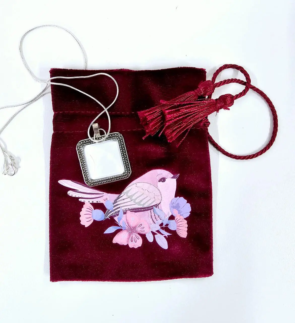 Sublimation Blanks : Crushed Velvet Bags