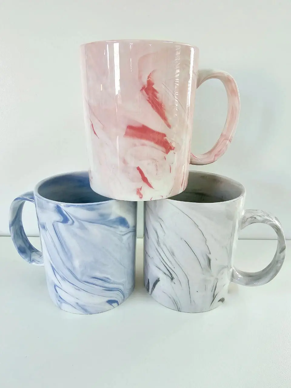 Marble Mugs Sublimation Blanks : 11oz Marble Mugs