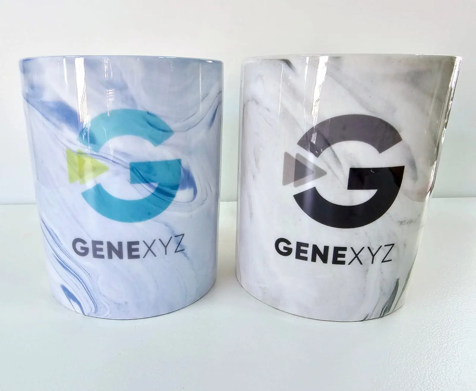 MarbleMugsPrint Sublimation Blanks : 11oz Marble Mugs