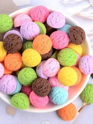 Resin Supplies : Fake Mini Ice-Cream Scoops