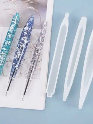 PenMoulds Resin & Epoxy : 3 Piece Silicone Pen Moulds