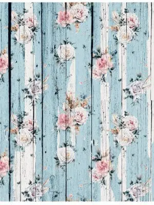 1 Sublimation Blanks Infusible Ink Transfer Sheets : (4) Shabby Rose