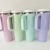40oz Macaron Tumblers Group Sublimation Blanks : 40oz Macaron Tumblers (Stanley Dupe)