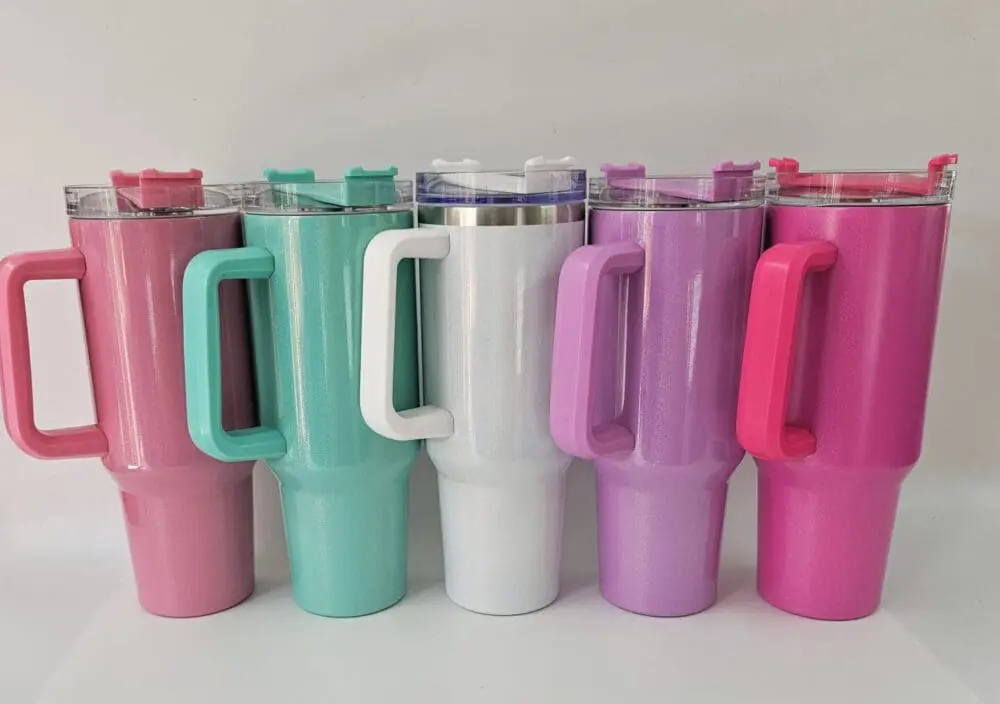 40oz Shimmer Tumblers Group Sublimation Blanks : 40oz Shimmer Tumblers (Stanley Dupe)