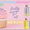600ml Al_All Candy Sublimation Blanks : 20oz Candy Coloured Aluminum Bottles