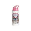600ml_Ali_PinkPrint Sublimation Blanks : 20oz Coloured Flip Lid Aluminum Tumblers