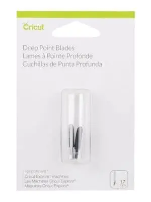 2003535 - Cricut Explore & Maker Deep-Point Replacement Blades 2-pack