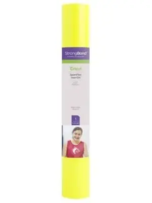 71415339 0997207151 2004430 - Cricut Sportflex Iron-On 29X60cm (Bright Yellow)