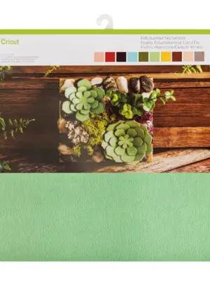 71528687 9836419315 2003829 - Cricut Felt 10 Sheet Sampler 12X12'' (Summer Sky)