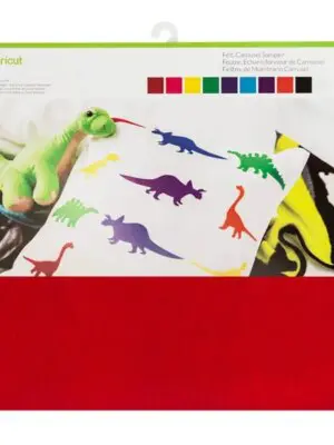 2003830 - Cricut Felt 10 Sheet Sampler 12X12'' (Carousel)