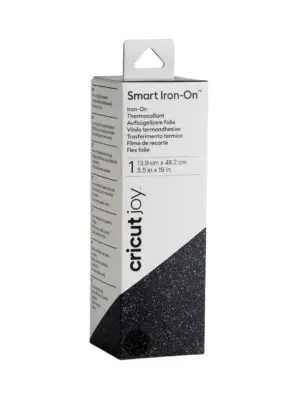 78143166 4570306541 2008057 Cricut Joy Smart Iron-On 14x48cm (Glitter Black)