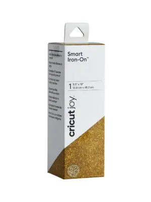 78143241 1702840499 2008058 Cricut Joy Smart Iron-On 14x48cm (Glitter Gold)