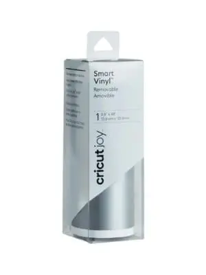 78143250 7537875751 2008040 - Cricut Joy Smart Vinyl Removable 14x122cm (Silver)