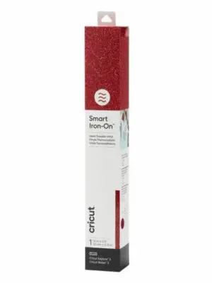 2008675 - Cricut Smart Iron-on 33x91cm 1 sheet (Glitter Red)