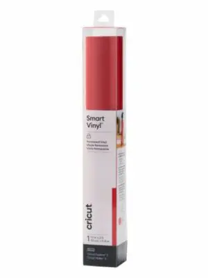 92006104 6966182819 2008633 - Cricut Smart Vinyl perm 33X91Cm 1 Sheet (Red)