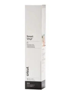 92006128 8941000651 2008663 - Cricut Smart Vinyl perm 33X640Cm 1 Sheet (White)