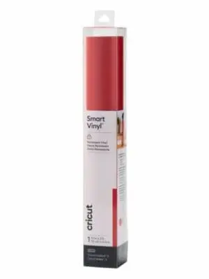 92006194 5368220181 2008616 - Cricut Smart Vinyl perm 33X91Cm 1 Sheet (Shimmer Red)