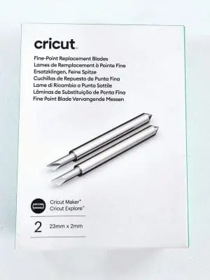 Cricut Explore Maker Fine Point Blades 2007457 - Cricut Explore/Maker Fine-Point Replacement Blades 2-Pack