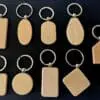 Bamboo Wooden Keyrings for Engraving