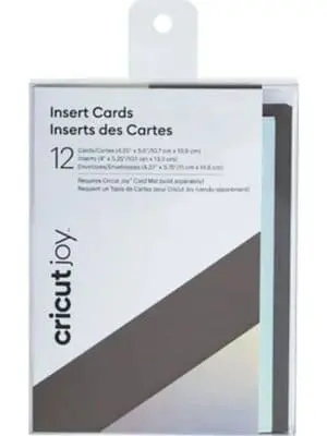 2008795 : Cricut Joy Ins Crd Cs Spl Emea Gry Slvr Holo A1 (Joy)
