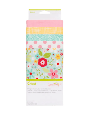 2004216 : Cricut Designer Fabric Sampler Garden Girl 12X26'' (Maker / Explore)