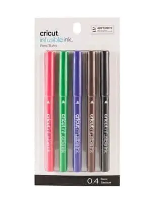 Cc-infusible-ink-fine-pp-5pk 3n1n 2006257 - Cricut Explore/Maker Infusible Ink Fine Point Pen Set 5-pack (Basics)