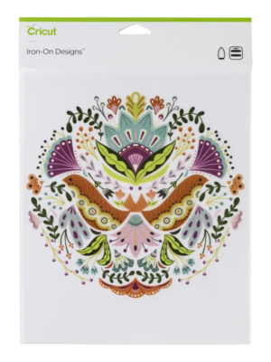 2004982 : Cricut Iron On Designs Floral Mandala 85X12 (Easy Press)