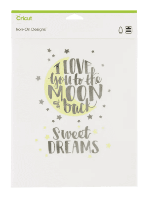 Cc-iron-on-ds-lytm nfkn 2004995 : Cricut Iron On Designs Love You To The Moon 85X12 (Easy Press)
