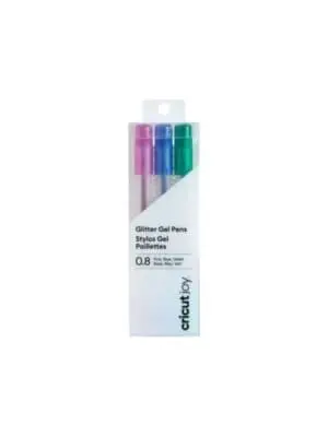 Cc-med-point-gel-pen-pk-bl-gn nw1n 2007080 - Cricut Joy Medium Point Gel Pen Set 3-pack (Glitter Pink Blue Green)