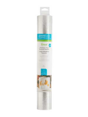 2005227 - CRICUT PREMIUM TEXTURED METALLIC VINYL SILVER 12X48
