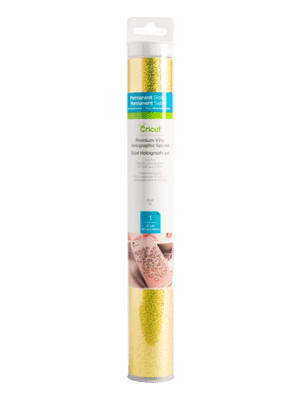 Cc-prem-vinyl-holo-sparkle-gd v8 2006484 : Cricut Premium Vinyl Holo Sparkle Gold 12X48 (Maker / Explore)