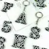 Cheetha3 Resin & Epoxy : Alpha Leopard, Cow or Cheetah Keychain Silicone Mould