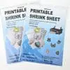 Arts & Crafts : Printable Shrink Film for Inkjet (Pack of 5 A4 Sheets)