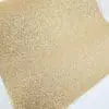 Faux Leather : 1 Piece Champagne Gold Glitter Fine