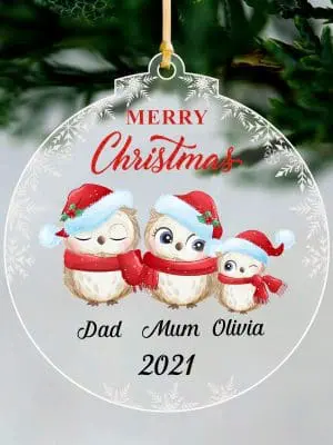 3D UV Prints : Direct to Acrylic Christmas Tree Decorations