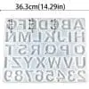 Resin & Epoxy : Alpha Diamond Keychain Silicone Mould