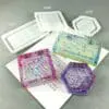 Trinket Moulds2 Resin & Epoxy : Jewellery/Trinket Tray Silicone Moulds