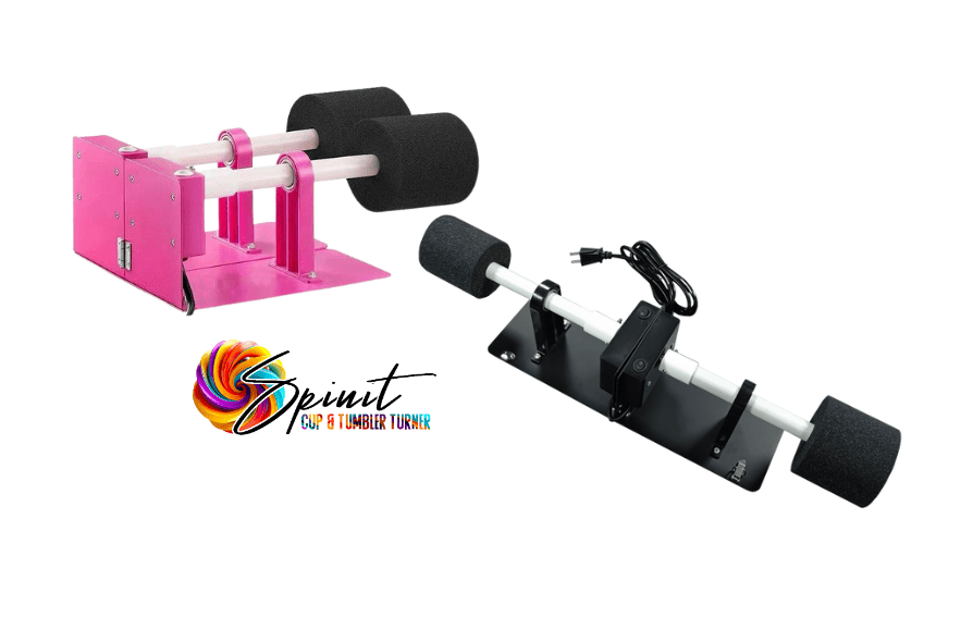 2 Double Spinner Epoxy Spinner & Cup Turner : 2 Spinit DOUBLE Cup & Tumbler Turner
