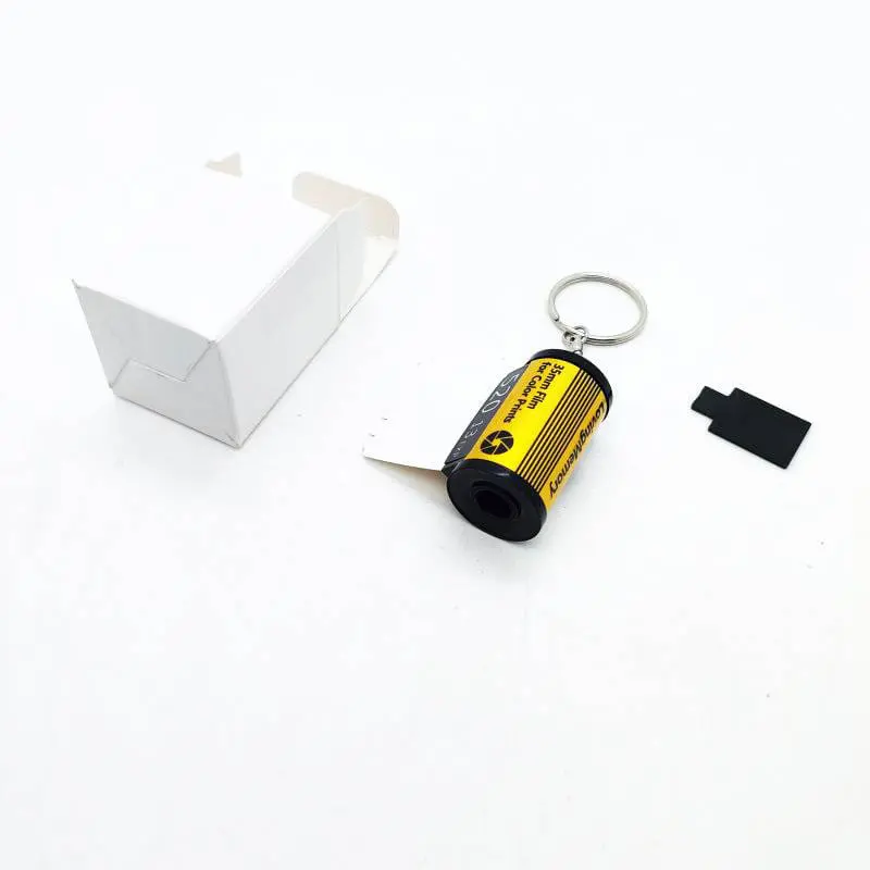 FilmKeychain_7 Sublimation Blanks : Film Keychains