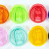 Main Picture coloured lids Consumables : 12/15/20oz Clear & Coloured Replacement Lids