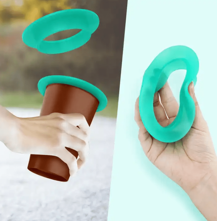 Epoxy Spinit Cup & Tumbler Spinner Consumables : 12 Piece Various Sized Protector Tumbler Silicone Shields