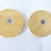 Consumables : 12 & 16oz Cola Glass (Libbey) Bamboo Replacement Plastic Lids