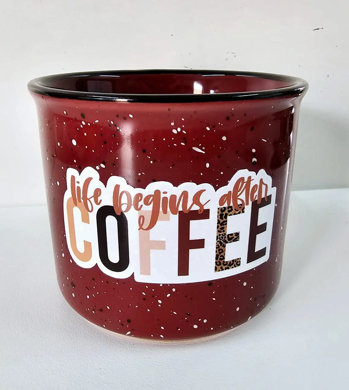 CoffeeMugCoff1 3D UV Stickers : Coffee Themed 4 Sticker Combo (Code Coff1)