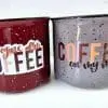 CoffeeMugCoff12 3D UV Stickers : Coffee Themed 4 Sticker Combo (Code Coff1)