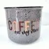 CoffeeMugCoff1Trans 3D UV Stickers : Coffee Themed 4 Sticker Combo (Code Coff1)