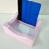 Pink Multi Purpose Silicone Tumbler & Mug Cradle with Scrapper Set