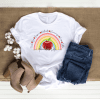 Design Corner : Teacher Life Rainbow Apple Design [Available in white & black text options] (SASDESIGN_TEA2)