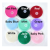 Consumables : 16oz Cola Glass (Libbey) Coloured Replacement Plastic Lids