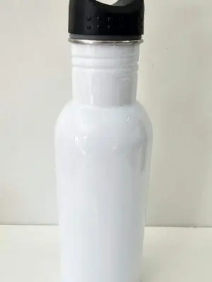 22ozAl2i Sublimation Blanks : 22oz (650ml) White Aluminum Water Bottle