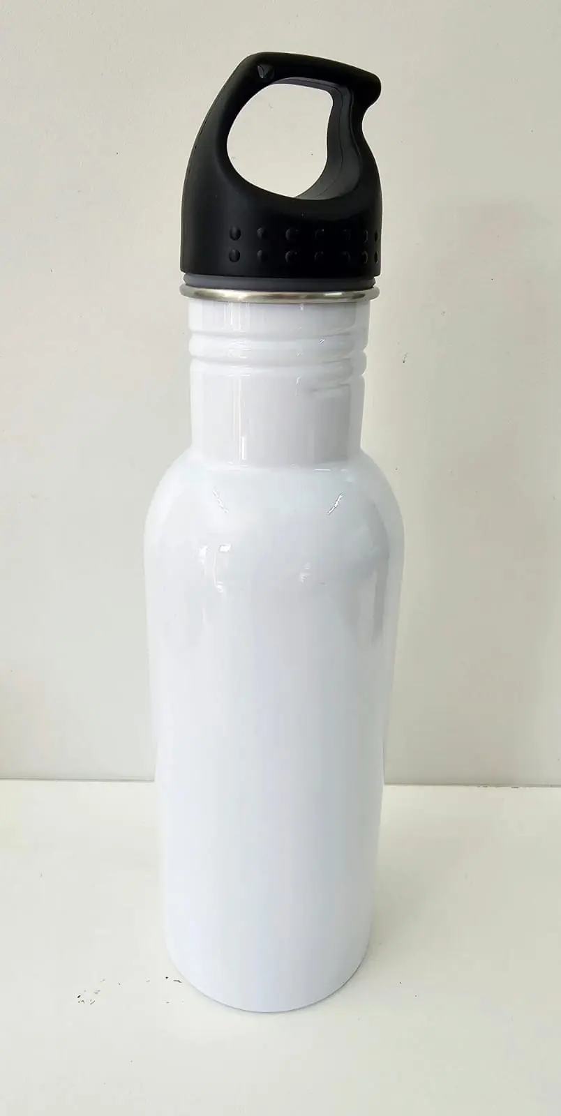 22ozAl2i Sublimation Blanks : 22oz (650ml) White Aluminum Water Bottle